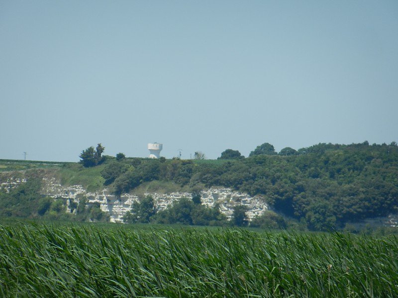 la falaise est occupée