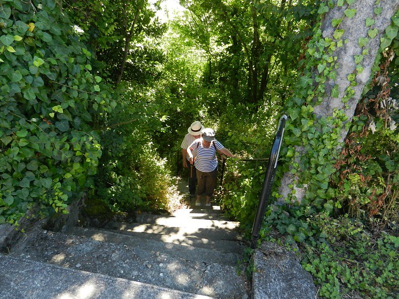 un escalier qui laisse des souvenirs