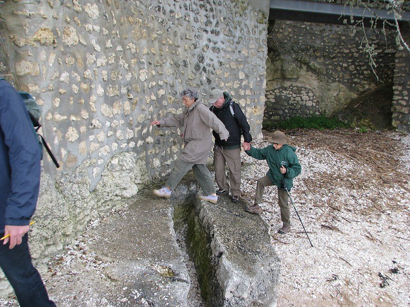 les failles du calcaire : belle illustration