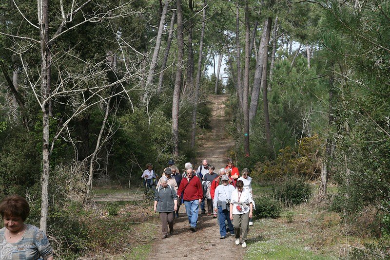 après ce grand bol d'air et 8 km de marche, on va souffler.