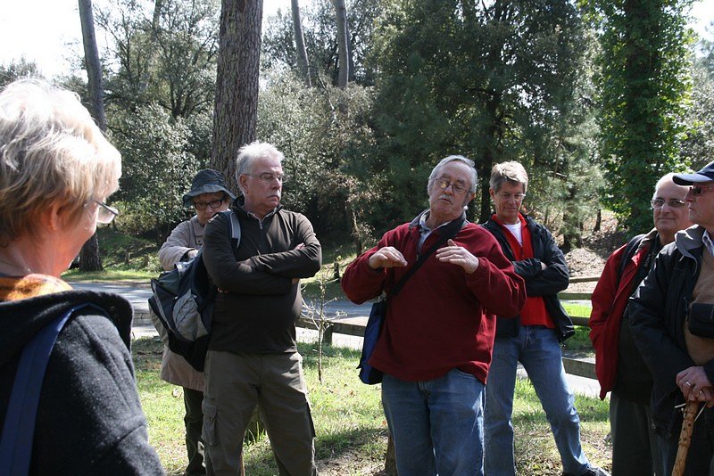Les arbres, l'ONF, la protection, Pierre est dans son élément.