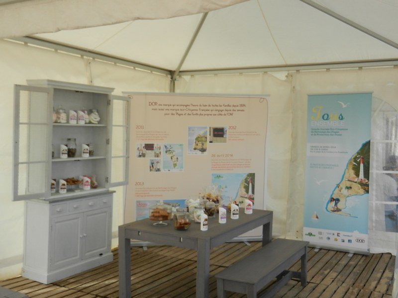 Stand DOP  qualité professionnalisme et discrétion : bravo