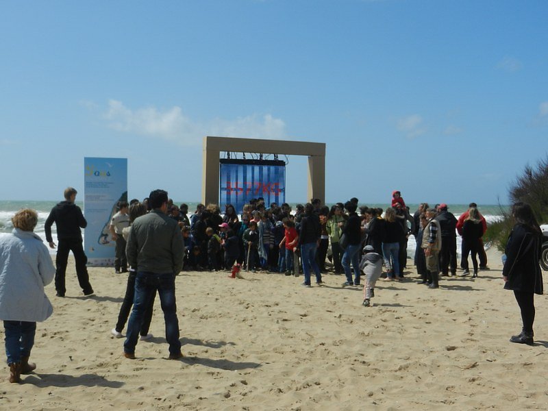 Ce n'est qu'une petite partie du public !ayant participé (500 pers environ)