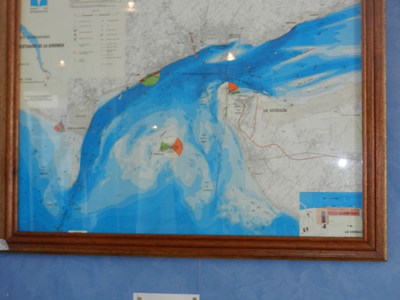 carte de l'estuaire Sorties
