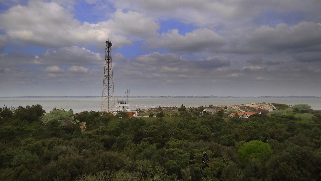 Depuis la plateforme du phare de Grave