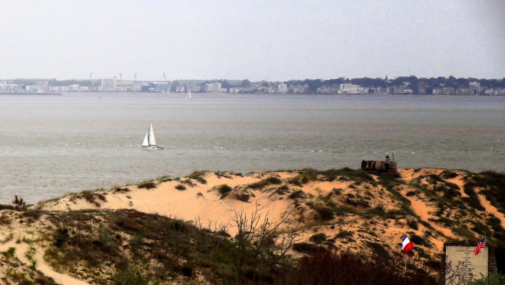 Depuis la plateforme du phare de Grave