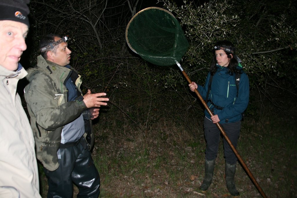 une soirée riche en explications, constat amer forte perte d'espèces due à l'assèchement et la prédation des poissons (perches) et écrevisses 