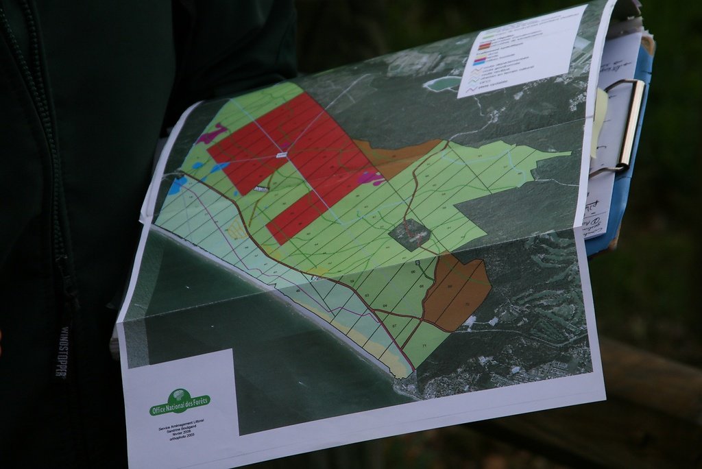 zones d'exploitation, de conservation