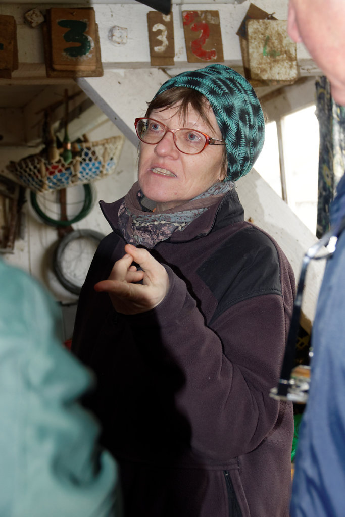 Patricia Conseil en pleine explication