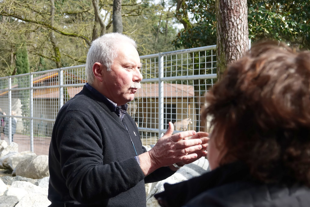 Patrick Caillé, directeur du Zoo