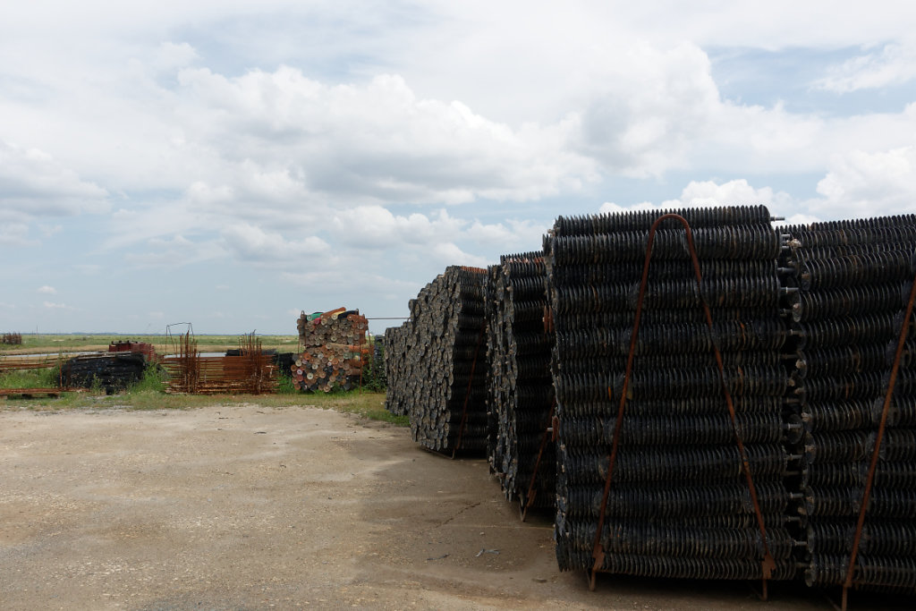 Matériel de captagedu naissain