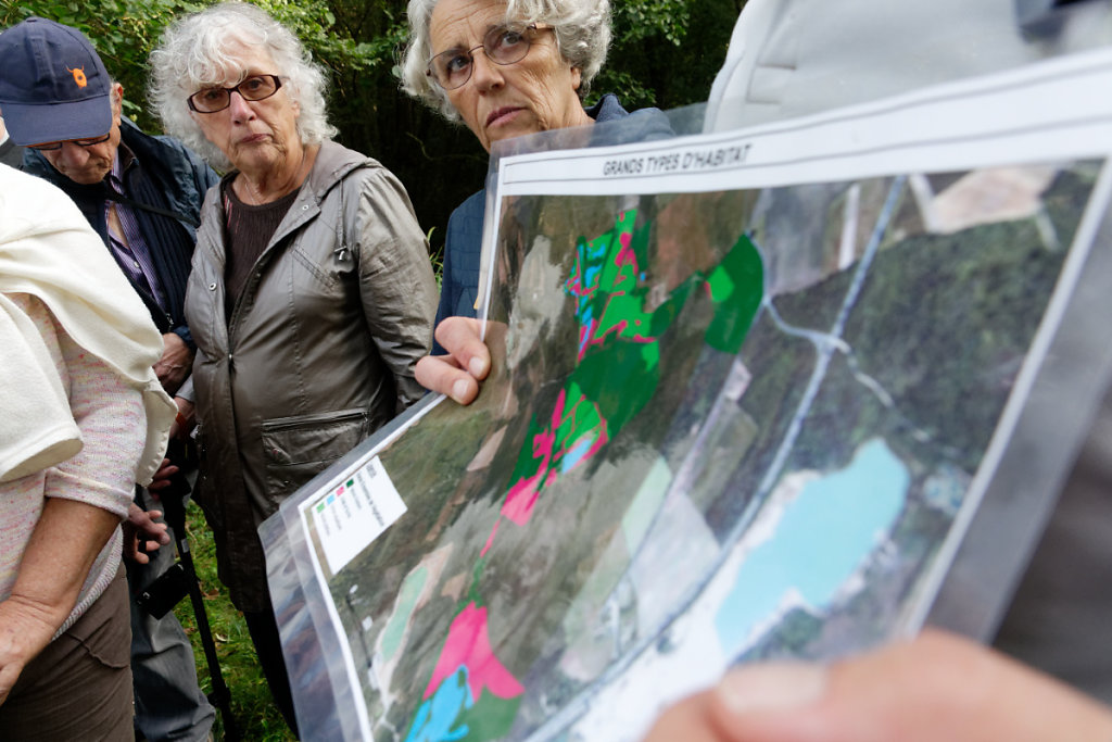 les différents milieux de la réserve