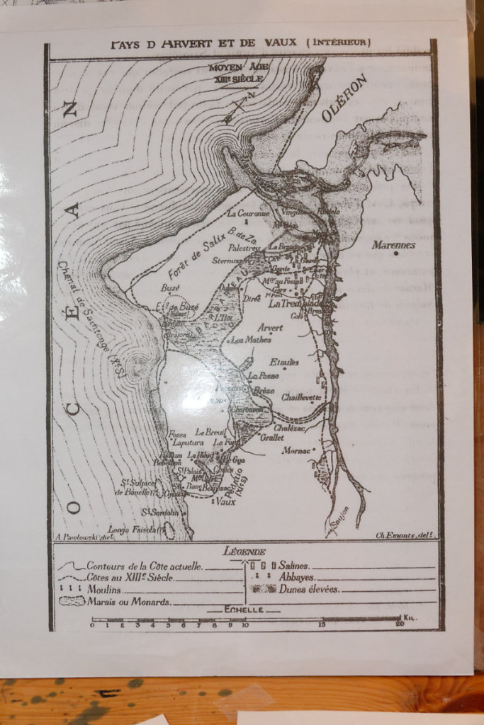 Carte du XIII siècle