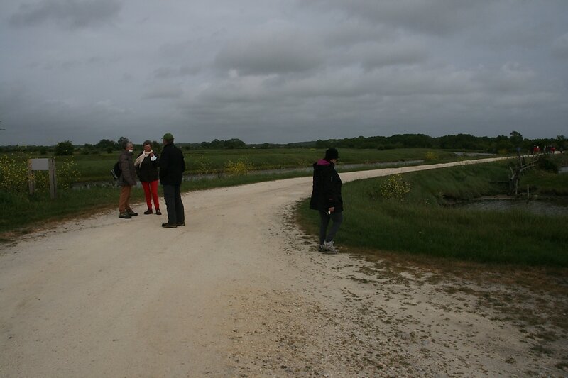 temps très humide mais on a échappé à la pluie !